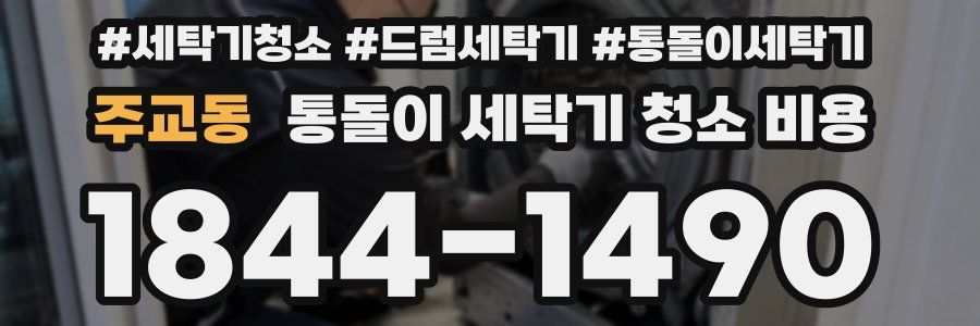 주교동 통돌이 세탁기 청소 비용