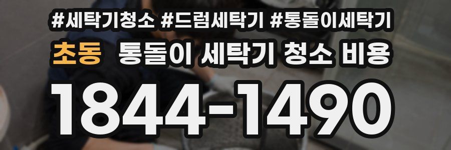 초동 통돌이 세탁기 청소 비용