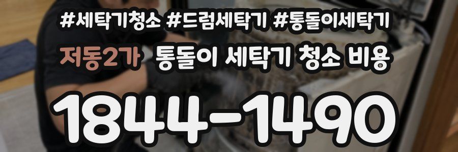저동2가 통돌이 세탁기 청소 비용