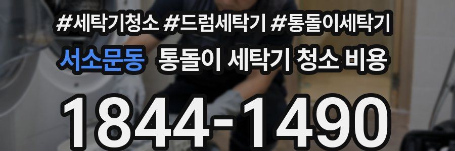 서소문동 통돌이 세탁기 청소 비용