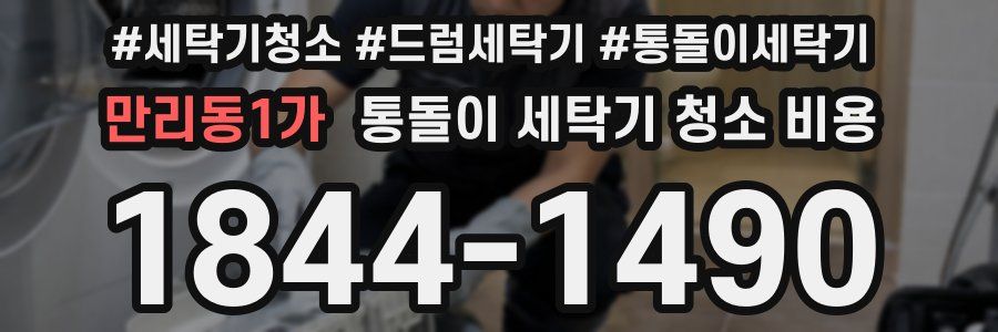 만리동1가 통돌이 세탁기 청소 비용