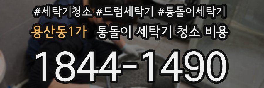 용산동1가 통돌이 세탁기 청소 비용