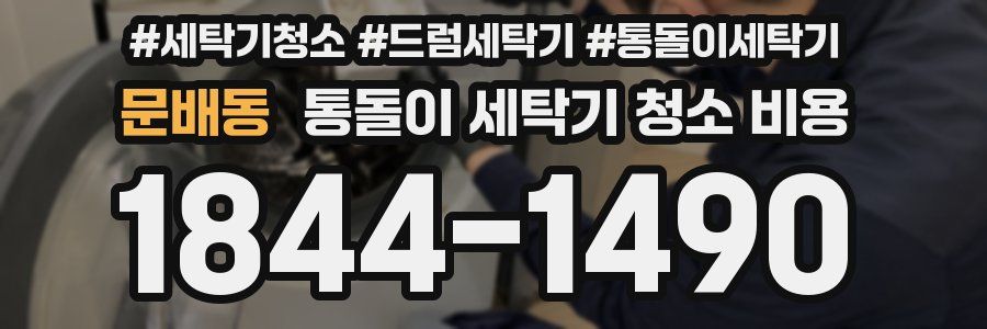 문배동 통돌이 세탁기 청소 비용