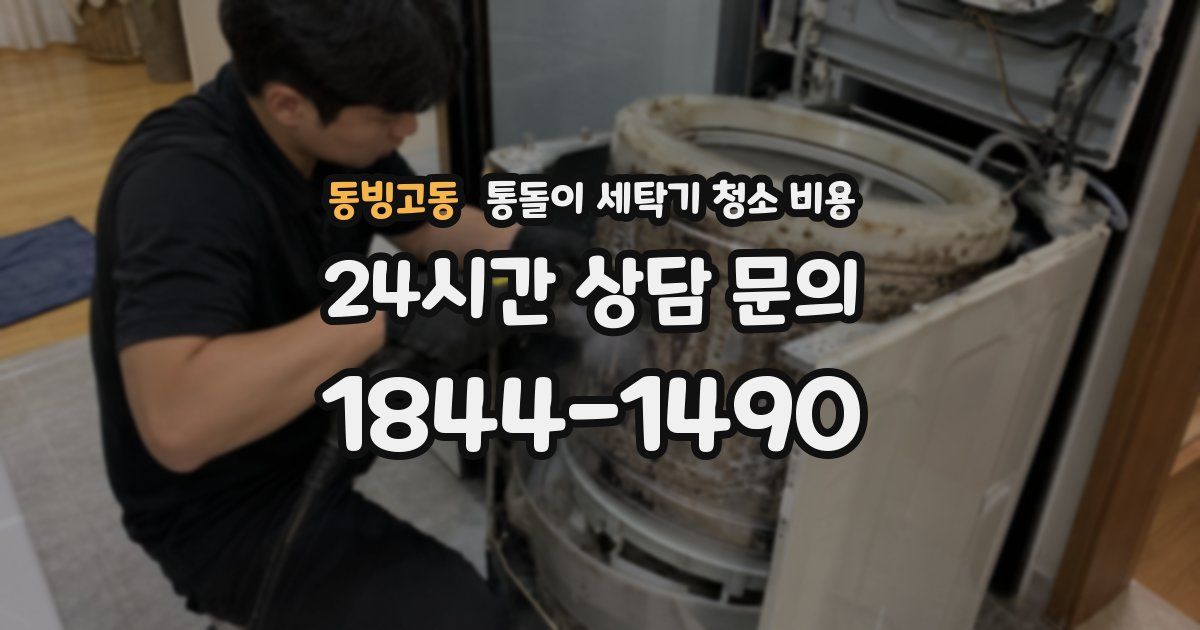 동빙고동 통돌이 세탁기 청소 비용