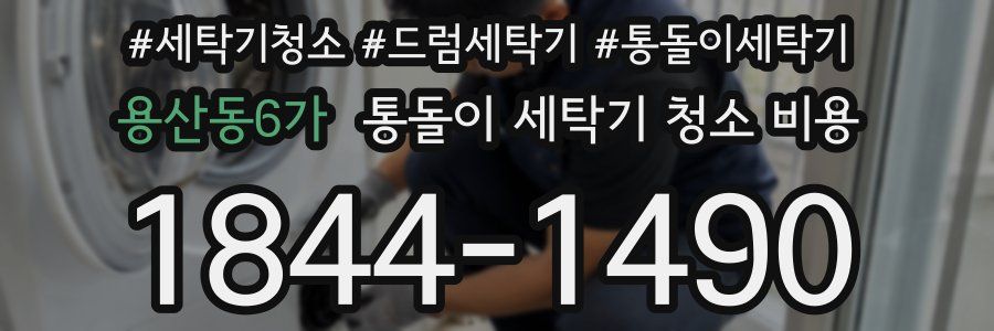 용산동6가 통돌이 세탁기 청소 비용