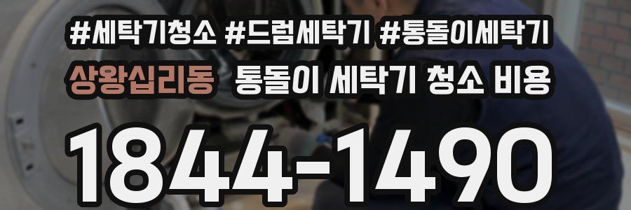 상왕십리동 통돌이 세탁기 청소 비용