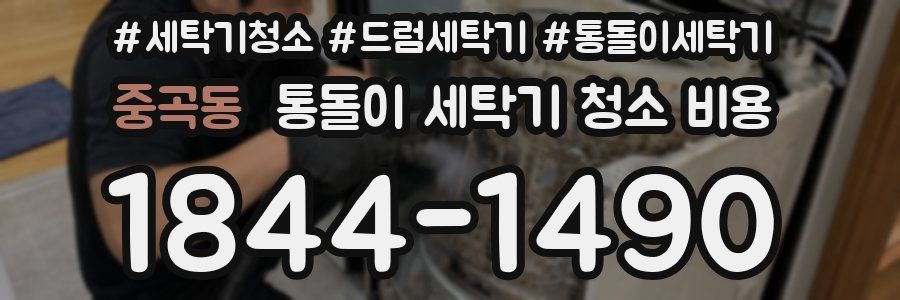 중곡동 통돌이 세탁기 청소 비용