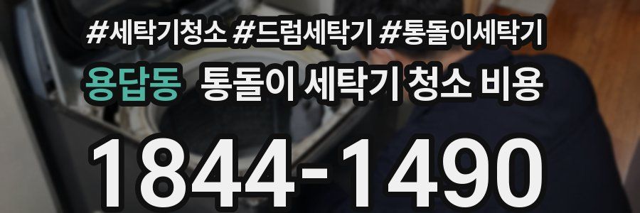 용답동 통돌이 세탁기 청소 비용