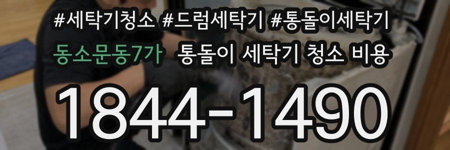 동소문동7가 통돌이 세탁기 청소 비용
