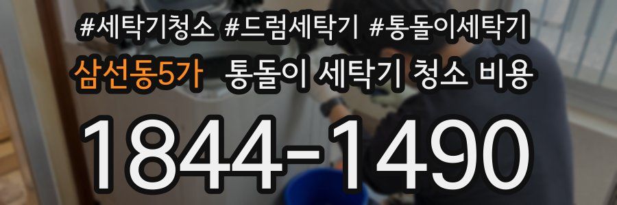 삼선동5가 통돌이 세탁기 청소 비용