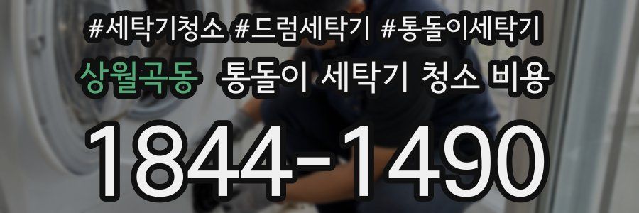 상월곡동 통돌이 세탁기 청소 비용