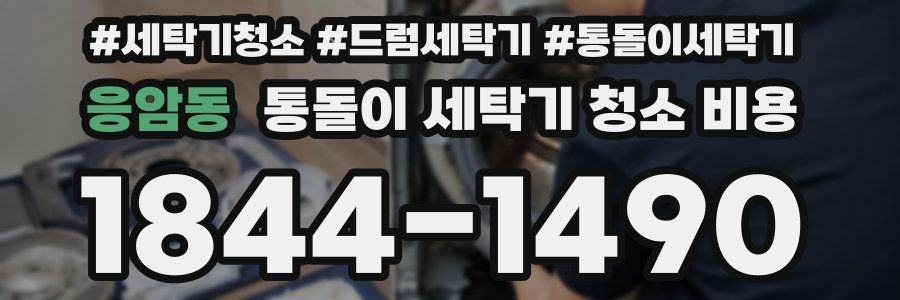 응암동 통돌이 세탁기 청소 비용