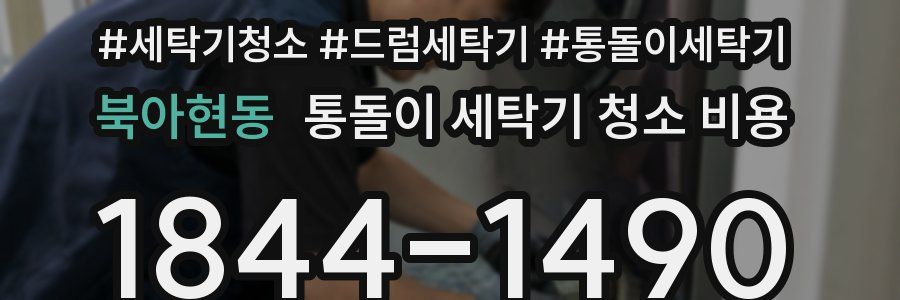 북아현동 통돌이 세탁기 청소 비용