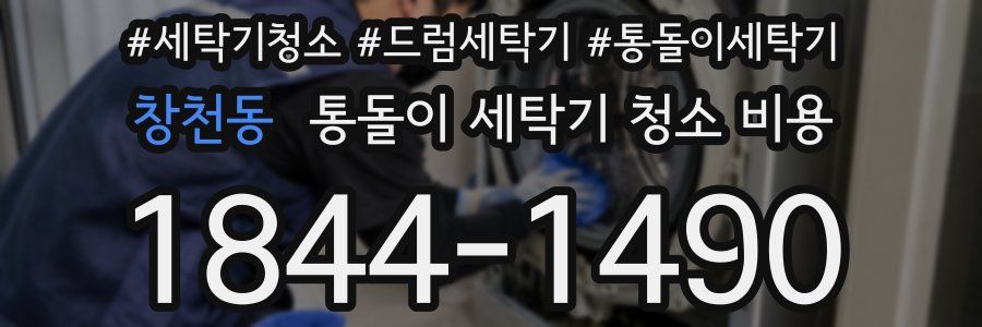 창천동 통돌이 세탁기 청소 비용