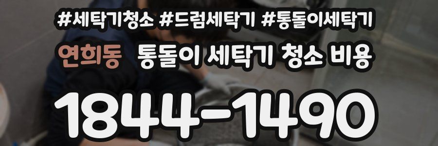 연희동 통돌이 세탁기 청소 비용
