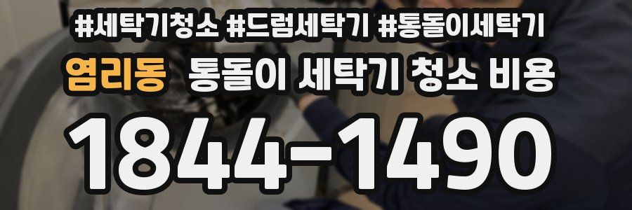 염리동 통돌이 세탁기 청소 비용