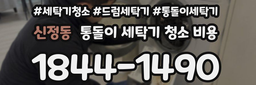 신정동 통돌이 세탁기 청소 비용