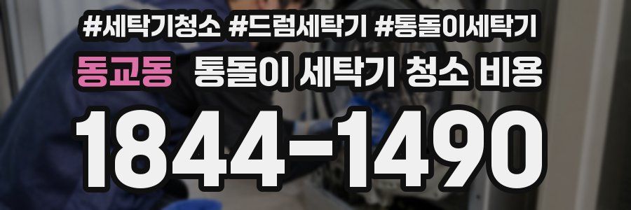 동교동 통돌이 세탁기 청소 비용