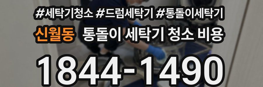 신월동 통돌이 세탁기 청소 비용
