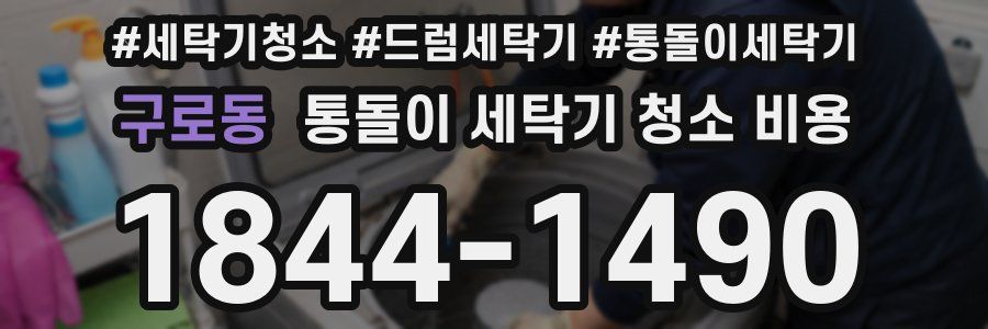 구로동 통돌이 세탁기 청소 비용