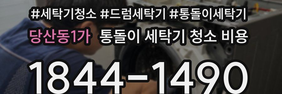 당산동1가 통돌이 세탁기 청소 비용