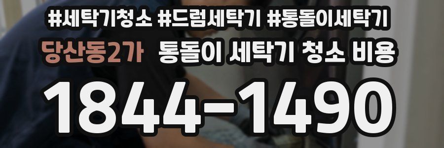 당산동2가 통돌이 세탁기 청소 비용