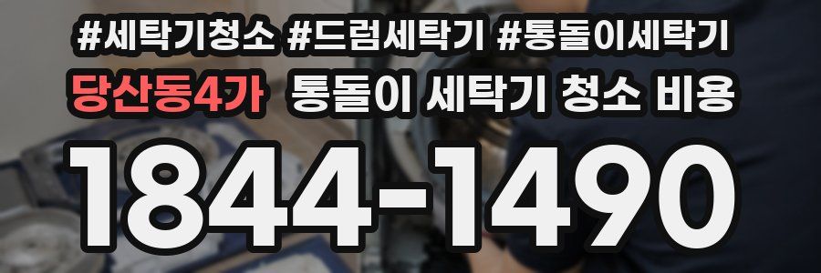 당산동4가 통돌이 세탁기 청소 비용