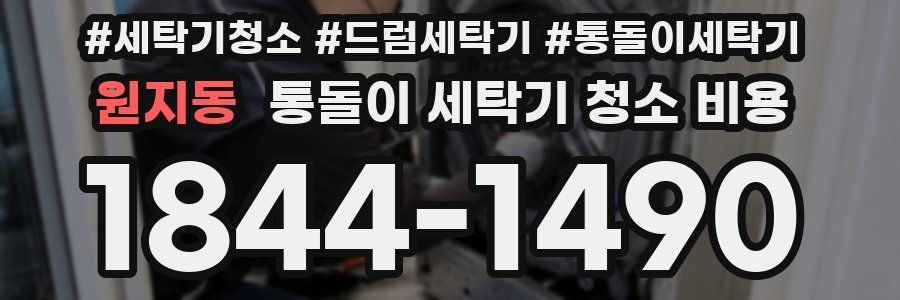 원지동 통돌이 세탁기 청소 비용