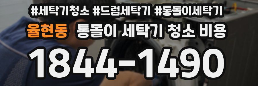 율현동 통돌이 세탁기 청소 비용