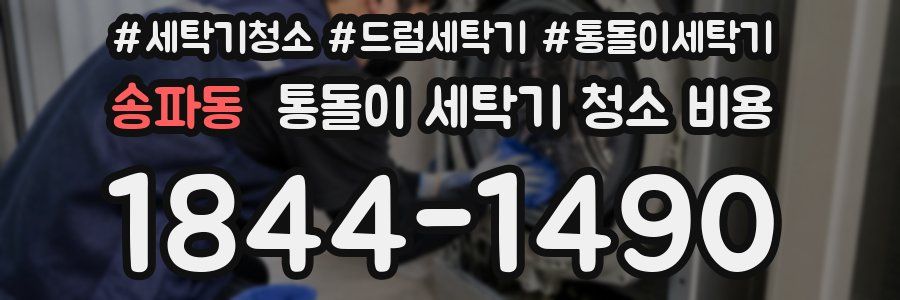 송파동 통돌이 세탁기 청소 비용