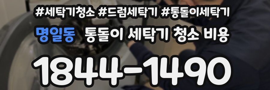 명일동 통돌이 세탁기 청소 비용