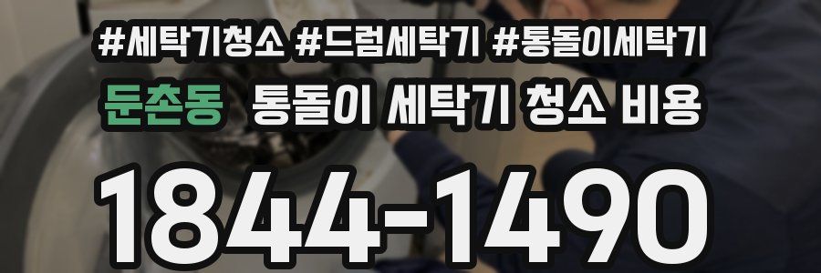 둔촌동 통돌이 세탁기 청소 비용