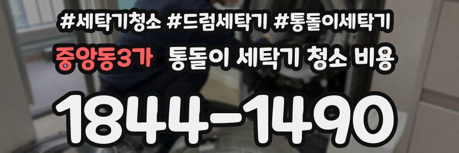 중앙동3가 통돌이 세탁기 청소 비용
