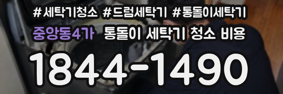 중앙동4가 통돌이 세탁기 청소 비용