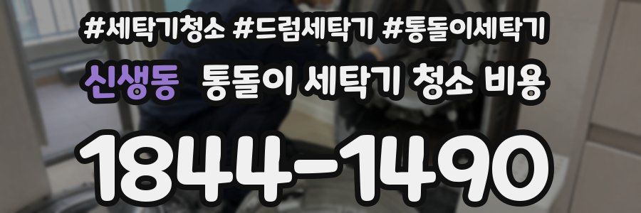 신생동 통돌이 세탁기 청소 비용
