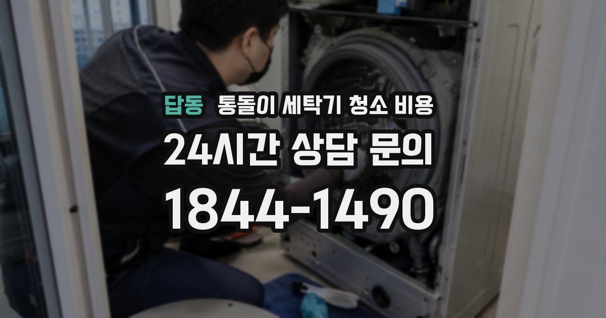 답동 통돌이 세탁기 청소 비용