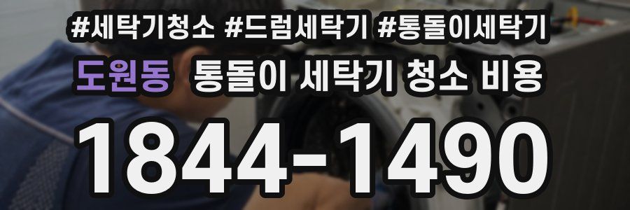 도원동 통돌이 세탁기 청소 비용