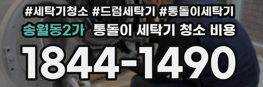 송월동2가 통돌이 세탁기 청소 비용