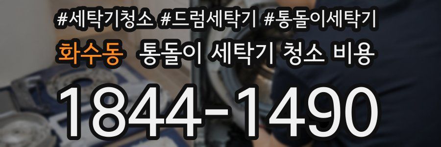 화수동 통돌이 세탁기 청소 비용