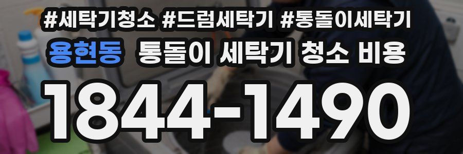 용현동 통돌이 세탁기 청소 비용