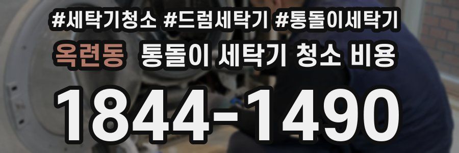 옥련동 통돌이 세탁기 청소 비용