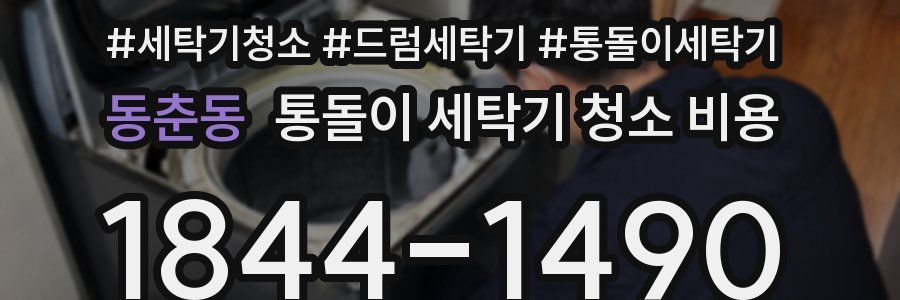 동춘동 통돌이 세탁기 청소 비용