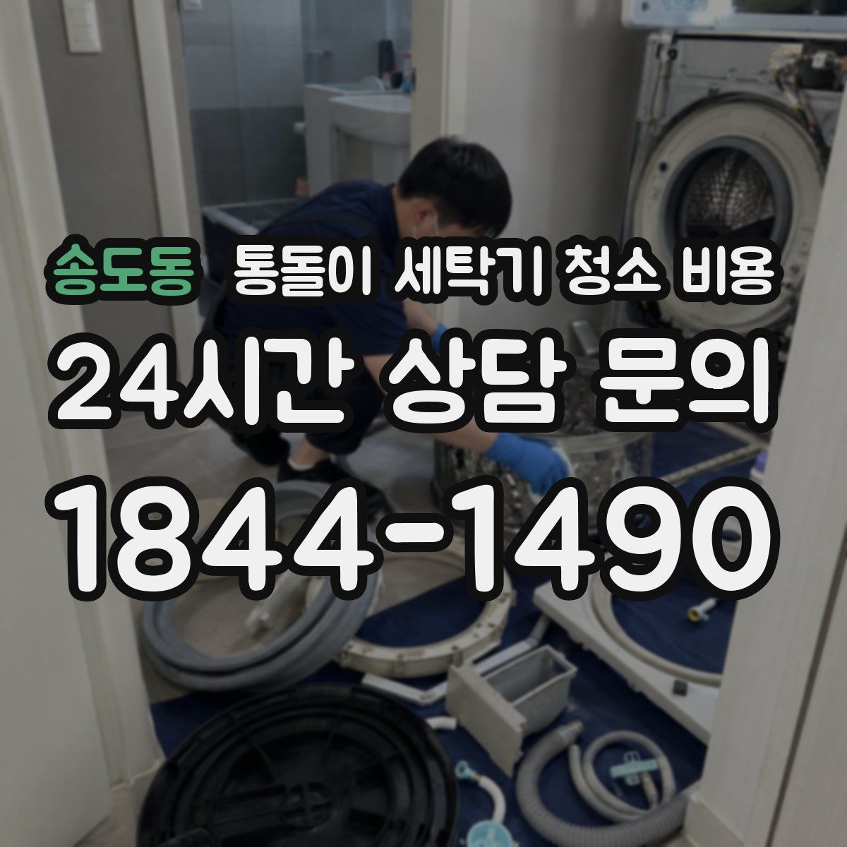 송도동 통돌이 세탁기 청소 비용