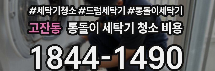 고잔동 통돌이 세탁기 청소 비용