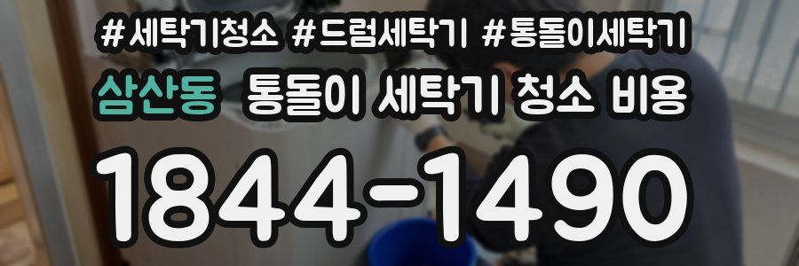 삼산동 통돌이 세탁기 청소 비용