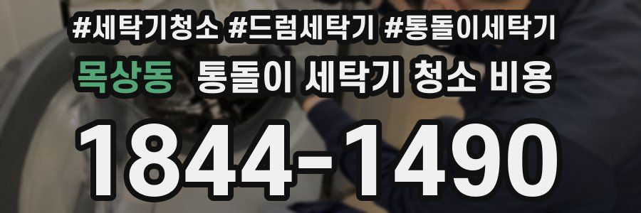 목상동 통돌이 세탁기 청소 비용