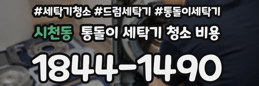 시천동 통돌이 세탁기 청소 비용