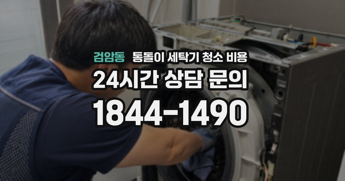 검암동 통돌이 세탁기 청소 비용