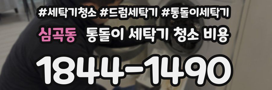 심곡동 통돌이 세탁기 청소 비용
