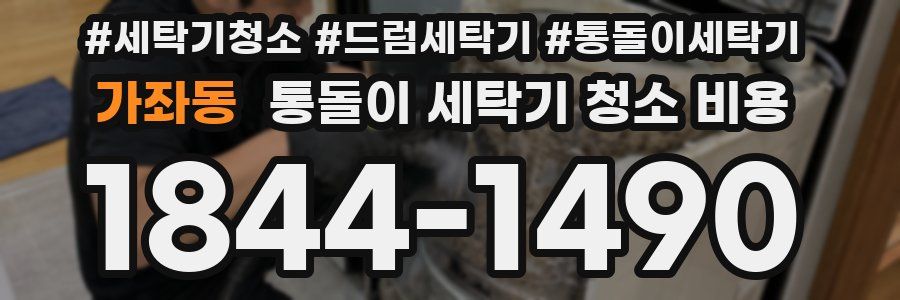 가좌동 통돌이 세탁기 청소 비용